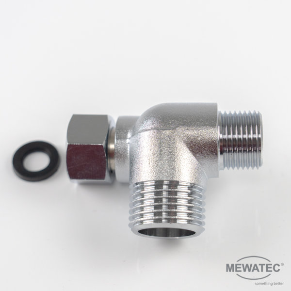 MEWATEC T-Stück 3/8 x 3/8 x 1/2 Zoll mit 10mm Versatz - MEWATEC Original-Zubehör