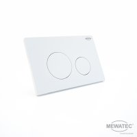 MEWATEC Betätigungsplatte SlimFix SF110 weiß - rund - MEWATEC Original-Zubehör