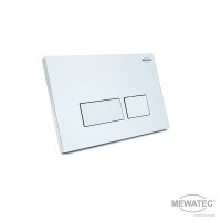 MEWATEC Betätigungsplatte SlimFix SF116 silber matt...